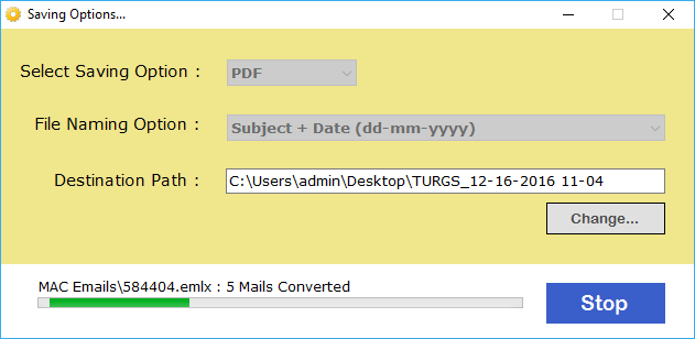 Export emails from Mac Mail to PDF