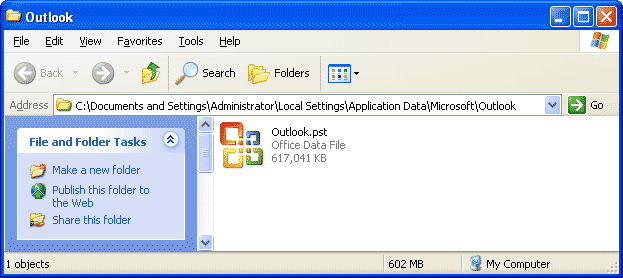 outlook 2011 for mac pst file location