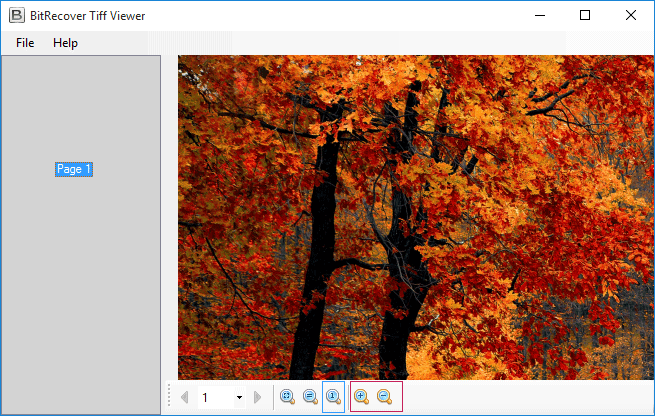 Windows 8 BitRecover TIFF Viewer full