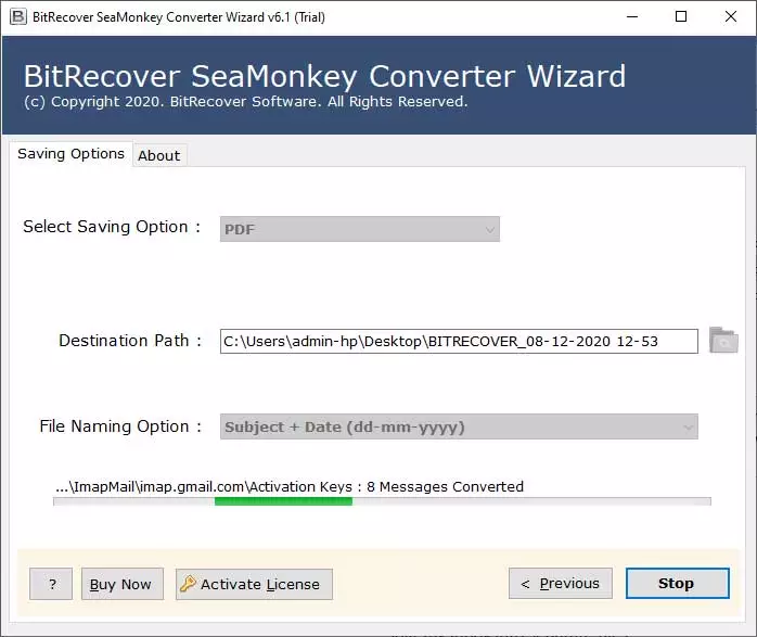 SeaMonkey to PDF Converter
