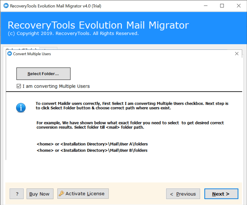 Export Evolution Mail to Outlook