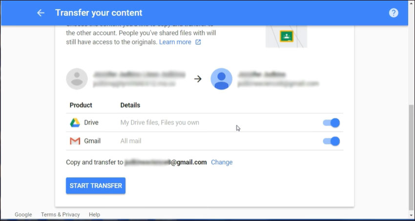 How to Use Google Takeout Transfer