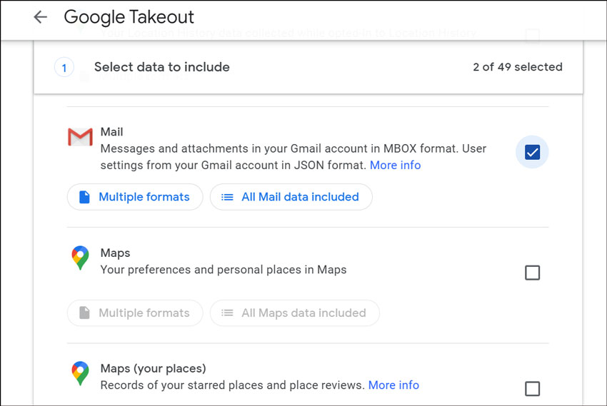 Free Google Takeout Backup