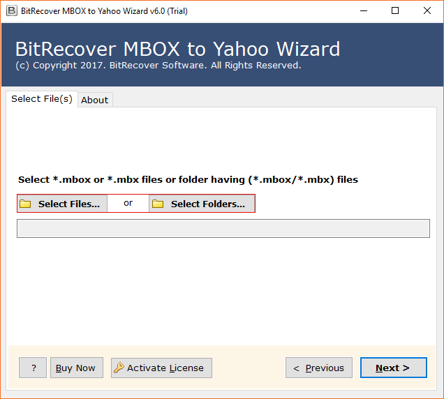 MBOX to Yahoo Wizard