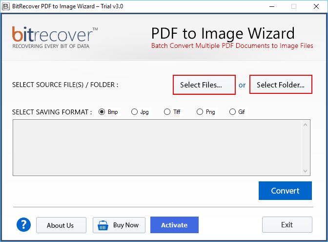 import the PDF files