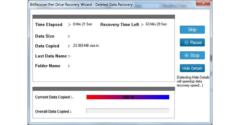 Recover Deleted Data from Pen Drive