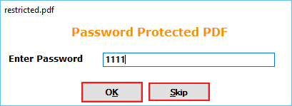 Type password if required