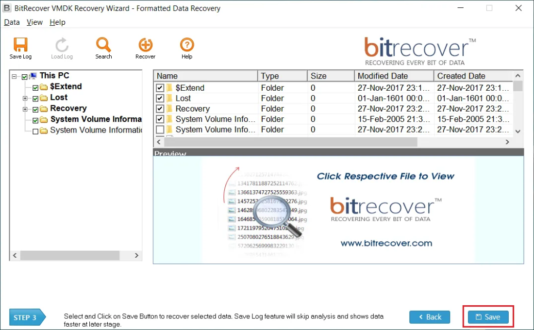 Smart VMDK Data Recovery