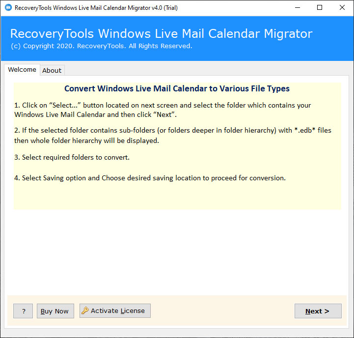 Windows Live Mail to new computer tool